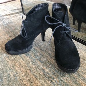 ASH Suede Lug Sole Opium bootie 37